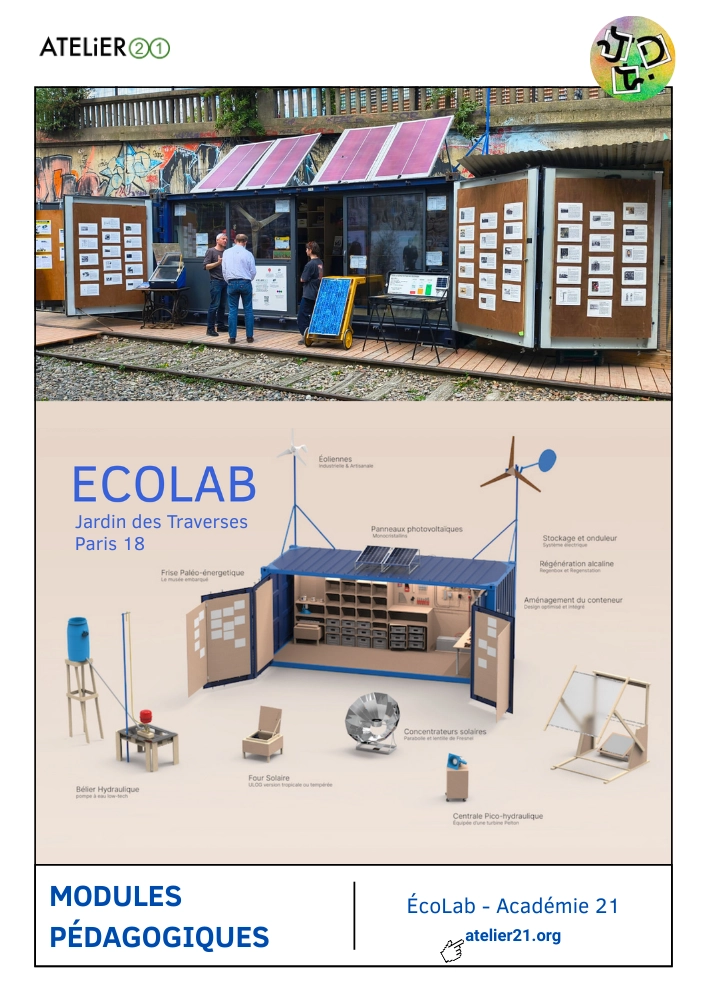 ECOLAB — Découvrir et expérimenter les low-tech