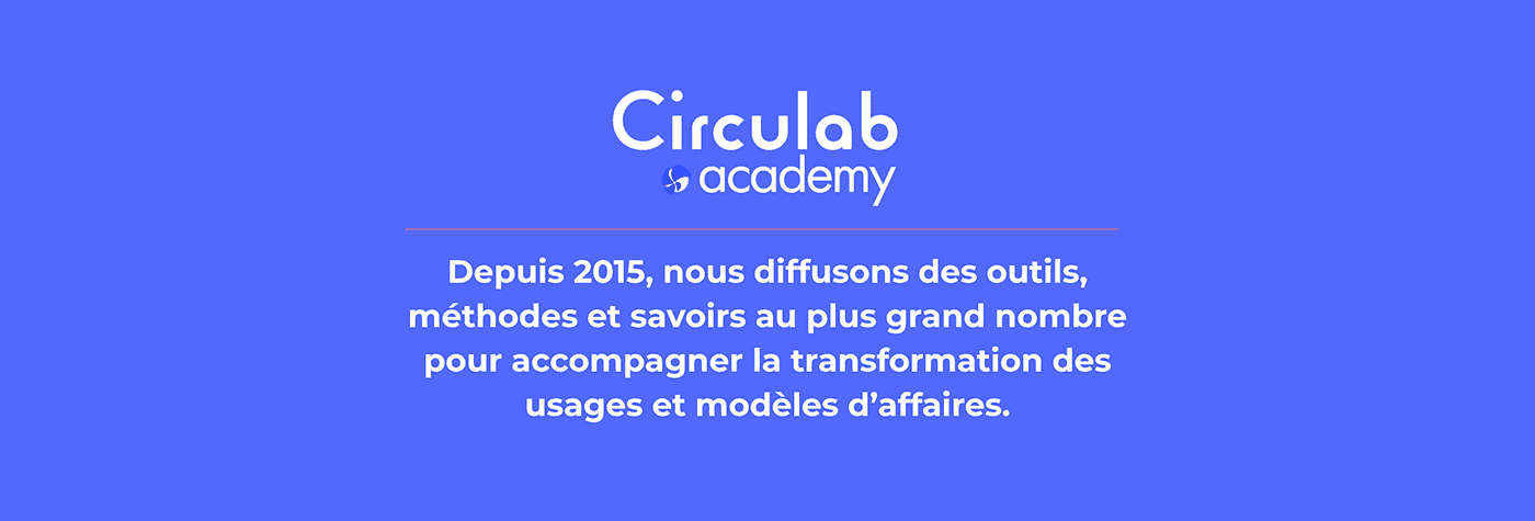 Bannière formation Circulab Academy Logo formation Circulab Academy