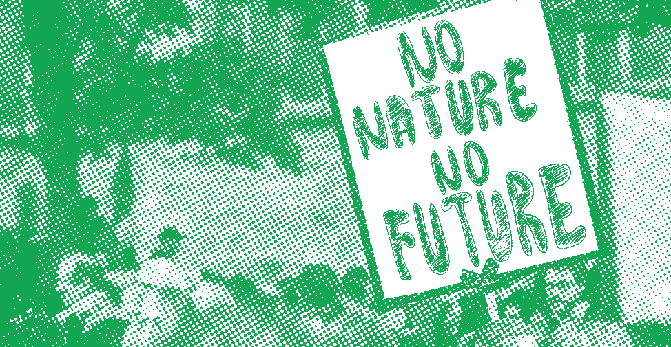 Personnes manifestants pour une prise en compte des enjeux climatique